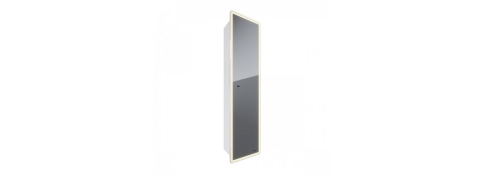 LEMARK ELEMENT 40×160: вертикальный акцент в интерьере ванной 