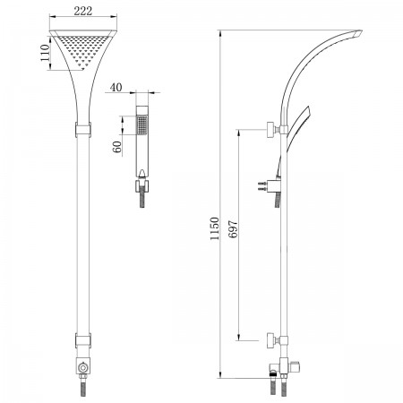 LEMARK LM8807C душевой гарнитур LEMARK LM8807C душевой гарнитур
