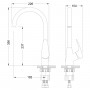 Смеситель LEMARK Linara LM0405C для кухни Смеситель LEMARK Linara LM0405C для кухни