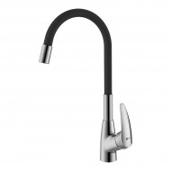 Смеситель LEMARK Linara LM0415C-Black для кухни с гибким изливом