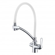 Смеситель LEMARK Comfort LM3070C-White для кухни  с подключением к фильтру с питьевой водой