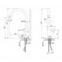 Смеситель LEMARK Atlantiss LM3205C для кухни Смеситель LEMARK Atlantiss LM3205C для кухни