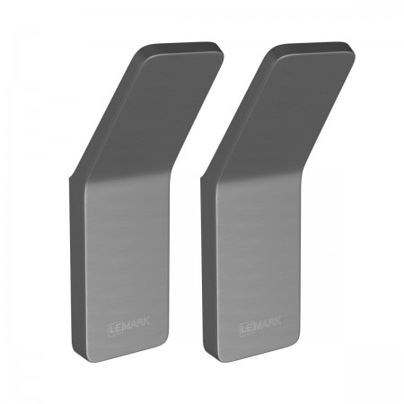 LEMARK | Крючок одинарный LEMARK SMOOTH LINE для полотенец и халатов, графит LEMARK | Крючок одинарный LEMARK SMOOTH LINE для полотенец и халатов, графит