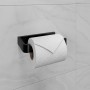 LEMARK | Держатель для туалетной бумаги LEMARK SMOOTH LINE открытый, чёрный матовый LEMARK | Держатель для туалетной бумаги LEMARK SMOOTH LINE открытый, чёрный матовый