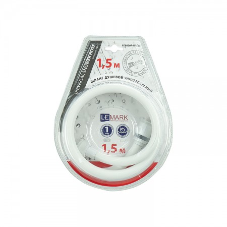 Душевой шланг LEMARK LE8026P-White 1.5 м, TURN-FREE, белый Душевой шланг LEMARK LE8026P-White 1.5 м, TURN-FREE, белый