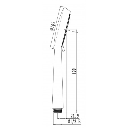 Лейка душевая LEMARK LM0913C, 3-функциональная Лейка душевая LEMARK LM0913C, 3-функциональная