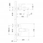 Смеситель LEMARK Nero LM0214C для ванны Смеситель LEMARK Nero LM0214C для ванны