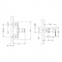 Смеситель LEMARK Point LM0303C для душа Смеситель LEMARK Point LM0303C для душа