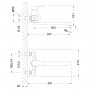 Смеситель LEMARK Point LM0351C универсальный Смеситель LEMARK Point LM0351C универсальный