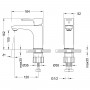 Смеситель LEMARK Evitta LM0506C для раковины Смеситель LEMARK Evitta LM0506C для раковины