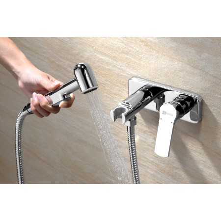 Смеситель LEMARK Plus Grace LM1519C с гигиеническим душем, встраиваемый Смеситель LEMARK Plus Grace LM1519C с гигиеническим душем, встраиваемый