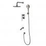 Смеситель LEMARK Bronx LM3722GM для ванны и душа, встраиваемый Смеситель LEMARK Bronx LM3722GM для ванны и душа, встраиваемый