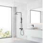 Смеситель LEMARK Bronx LM3760BL для душа с регулируемой высотой штанги Смеситель LEMARK Bronx LM3760BL для душа с регулируемой высотой штанги