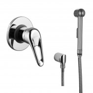 Смеситель LEMARK Luna LM4119C с гигиеническим душем, встраиваемый