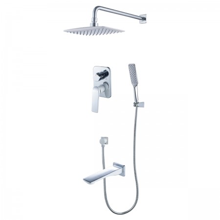 Смеситель LEMARK Allegro LM5922CW для ванны и душа, встраиваемый Смеситель LEMARK Allegro LM5922CW для ванны и душа, встраиваемый