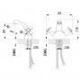 Смеситель LEMARK Partner LM6546C для раковины Смеситель LEMARK Partner LM6546C для раковины