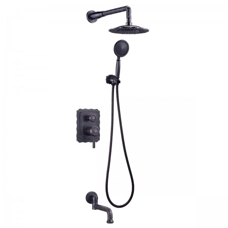 Смеситель LEMARK Jasmine LM6622ORB для ванны и душа, встраиваемый Смеситель LEMARK Jasmine LM6622ORB для ванны и душа, встраиваемый