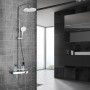 Смеситель LEMARK Tropic LM7011C для ванны и душа, термостатический с регулируемой высотой штанги Смеситель LEMARK Tropic LM7011C для ванны и душа, термостатический с регулируемой высотой штанги