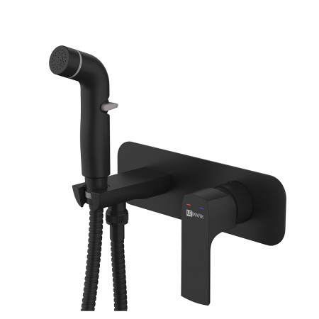 Смеситель LEMARK Ursus LM7220BL с гигиеническим душем, встраиваемый Смеситель LEMARK Ursus LM7220BL с гигиеническим душем, встраиваемый