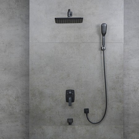 Смеситель LEMARK Ursus LM7222BL для ванны и душа, встраиваемый Смеситель LEMARK Ursus LM7222BL для ванны и душа, встраиваемый