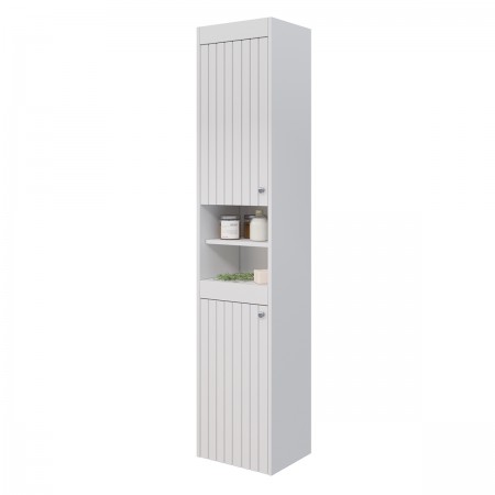 Пенал LEMARK ROMANCE 35 см подвесной/напольный, 2-х дверный, открывание лев/прав, цвет корпуса, фасада: Белый глянец Пенал LEMARK ROMANCE 35 см подвесной/напольный, 2-х дверный, открывание лев/прав, цвет корпуса, фасада: Белый глянец