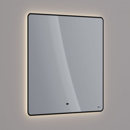 Зеркало LEMARK MIOBLACK 80х80 см с интерьерной подсветкой, с подогревом Зеркало LEMARK MIOBLACK 80х80 см с интерьерной подсветкой, с подогревом