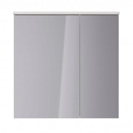 Шкаф зеркальный LEMARK ZENON 80х80 см 2-х дверный, с козырьком-подсветкой, с розеткой, цвет корпуса: Белый глянец Шкаф зеркальный LEMARK ZENON 80х80 см 2-х дверный, с козырьком-подсветкой, с розеткой, цвет корпуса: Белый глянец